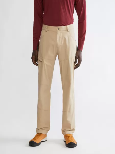 Hosen Gefjon 2.0 Men's Flexible Cotton Pants Herren Warm Sand Klättermusen