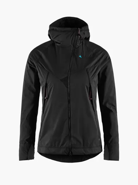 Vale Women's Levitend® Hooded Jacket Damen Black Daunen- Und Isolationsjacken Klättermusen