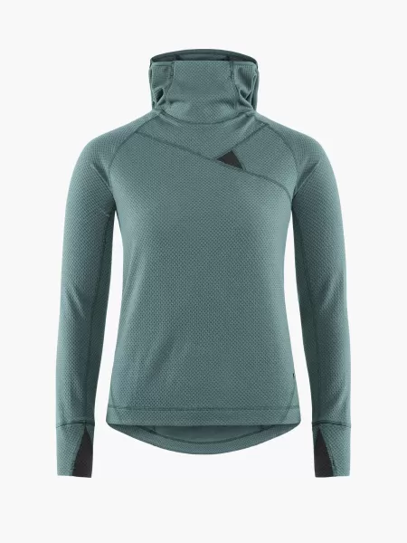 Fleeces & Sweater Klättermusen Huge Women's Norna® Middle Layer Frost Green Damen