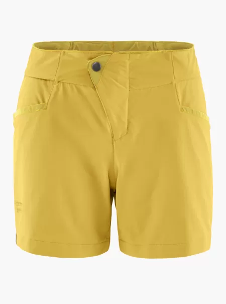 Damen Dusty Yellow Vanadis 2.0 Women's Windstretch™ Shorts Klättermusen Shorts