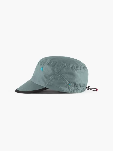 Ansur Unisex Katla Cotton® Cap Unisex Klättermusen Stone Blue Hüte, Kappen & Mützen