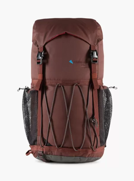 Delling 30L Compact Hiking Backpack Rucksäcke Und Taschen Dark Merlot Eintages-Rucksäcke (18-32L) Klättermusen