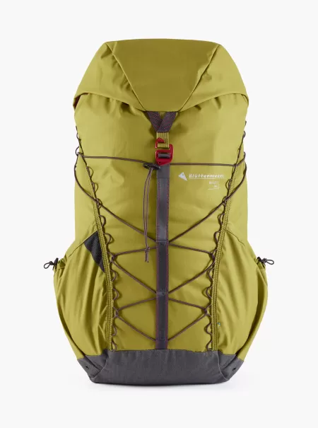 Rucksäcke Und Taschen Eintages-Rucksäcke (18-32L) Brimer 24L Lightweight Trekking Backpack Meadow Green Klättermusen