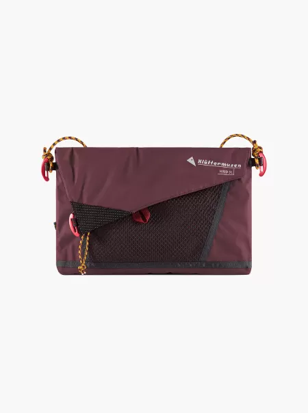 Rucksäcke Und Taschen Accessoires Amaranth Red Klättermusen Hrid Wp 3L Waterproof Accessory Bag