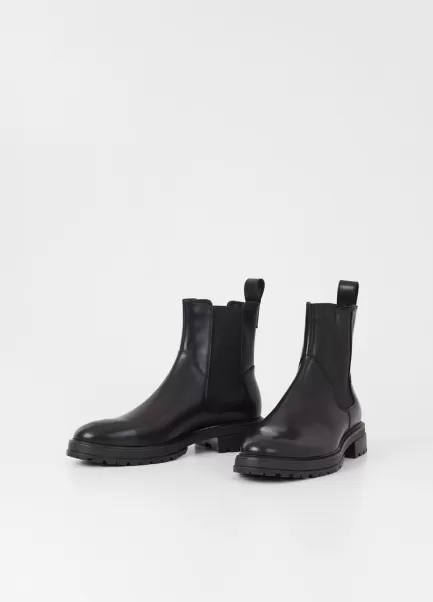 Johnny 2.0 Stiefel Neues Produkt Schwarzes Leder Boots Herren Vagabond